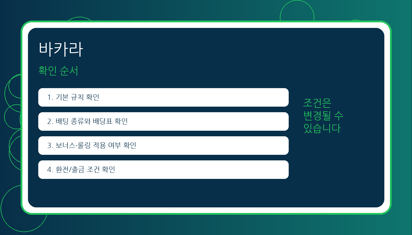 바카라 확인 순서 이미지